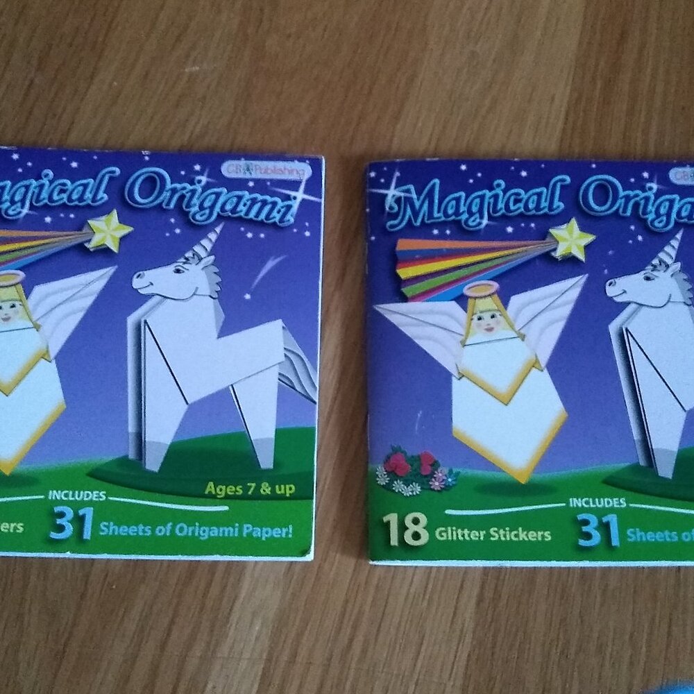 Magical Origami Kit by CB Publishing 2005 x 2 New
